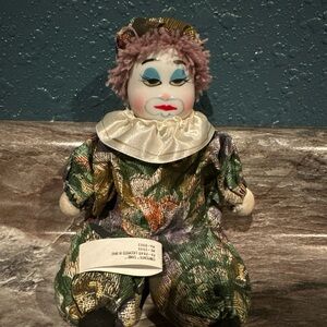 CLOWN (MALE) PORCELAIN FACE HAYES 8”